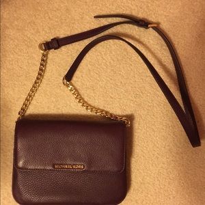 Michael Kors purple crossbody